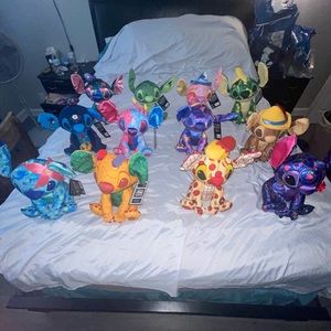 Stitch Crashes Disney Plush Complete Collection